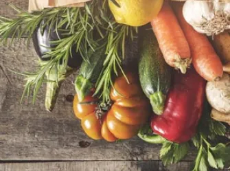 bag of vegetables
